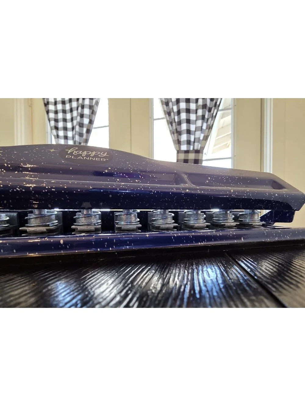 Happy Planner Big Punch Celestial Blue 11 Hole Mushroom Punch EUC